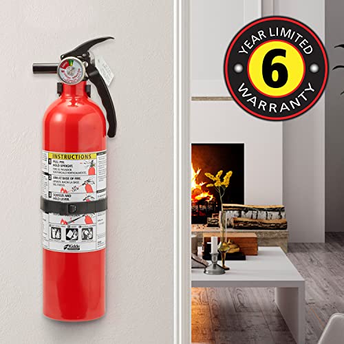 1 Pack Red Multi Purpose Fire Extinguisher 1A10BC S811787