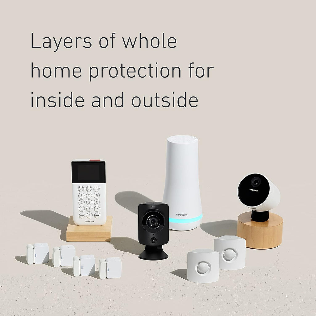 10 Piece Wireless Home Security System with Outdoor Camera D8119