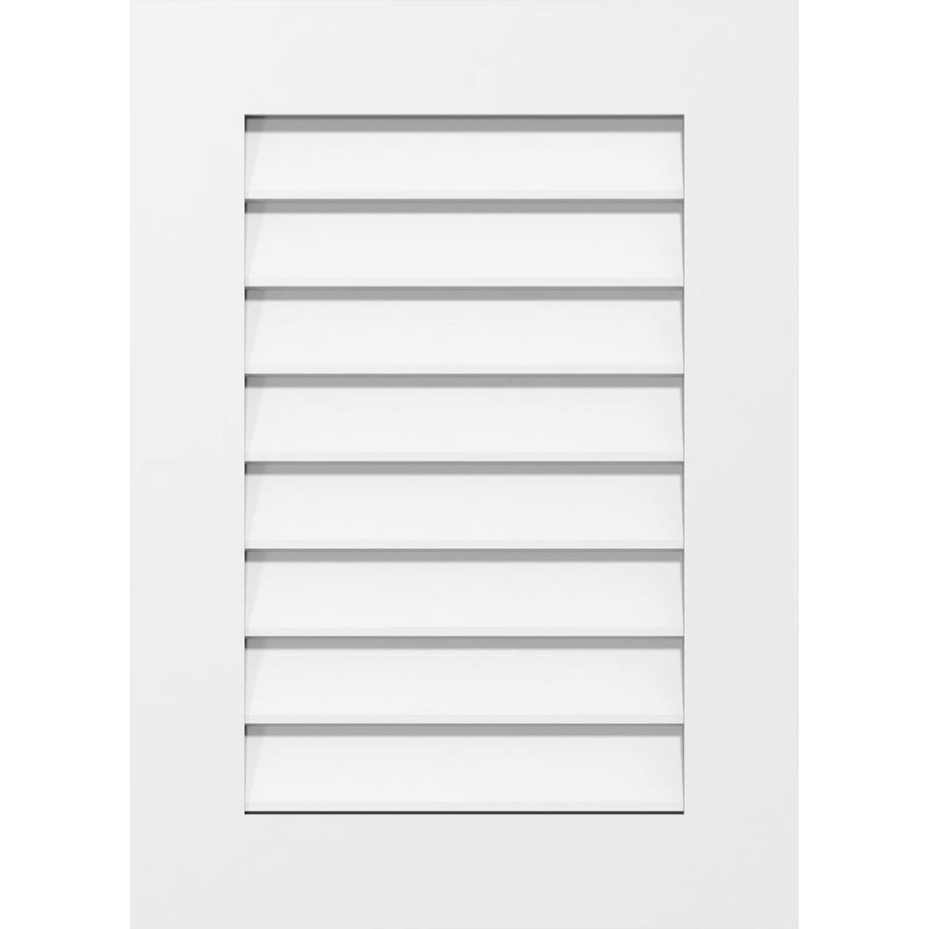 Vertical Surface Mount PVC Gable Vent B176
