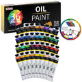 36 Color Set of Art Oil Paint in Large 18ml Tubes G24786