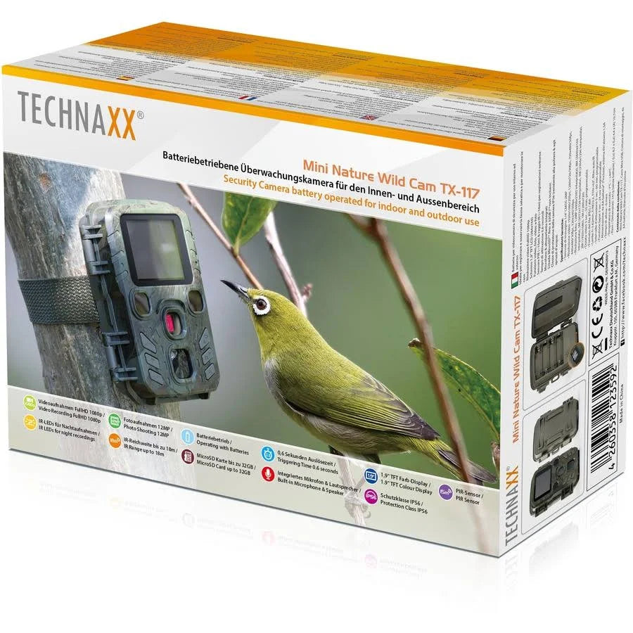 Mini Nature Wild Cam Camera Trap 1080p D3684