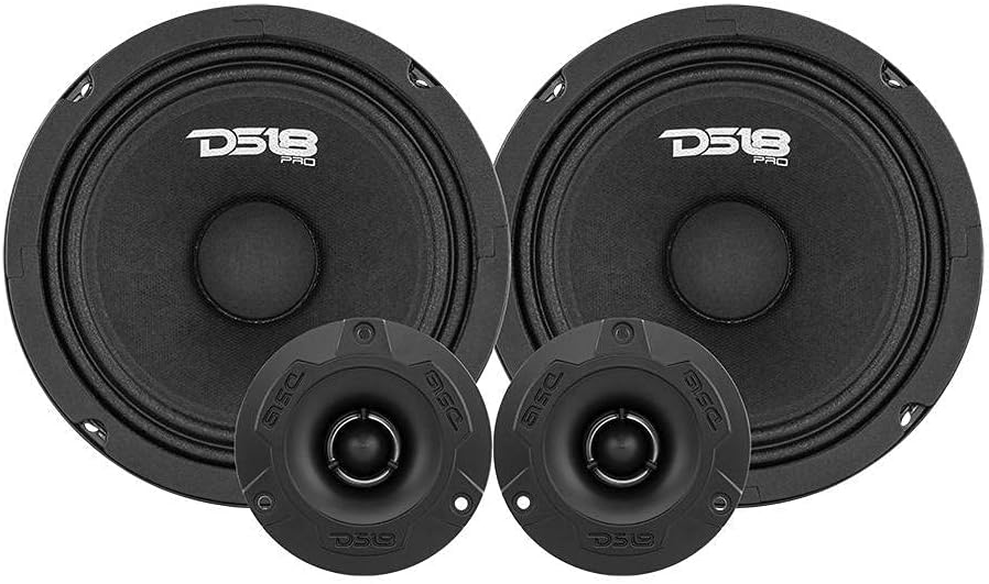 6.4 Midrange Loudspeaker and Aluminum Super Bullet Tweeter with Built in Crossover L704088