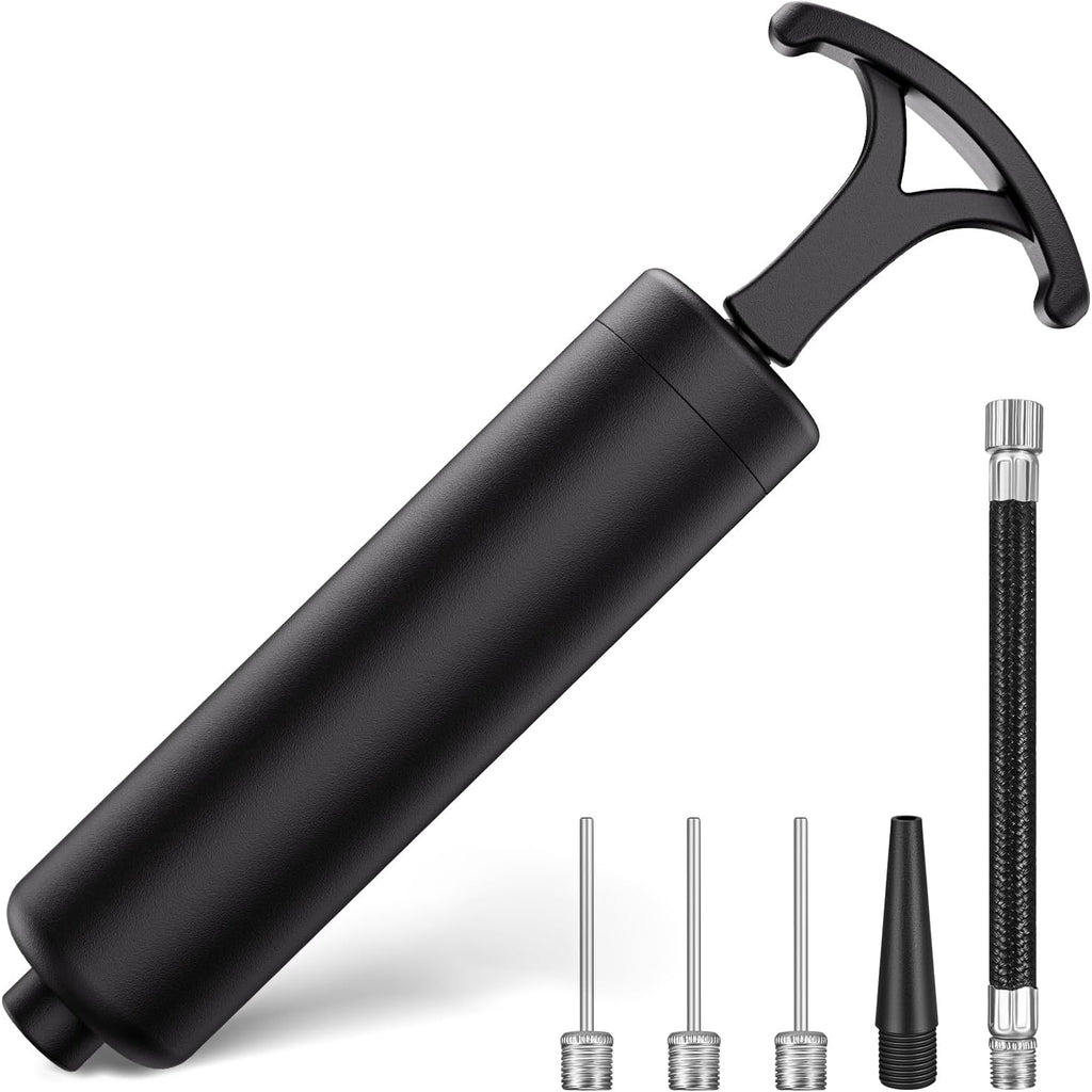 Ball Pump with 3 Needles, Extension Hose, Hand Pump Kit F3415