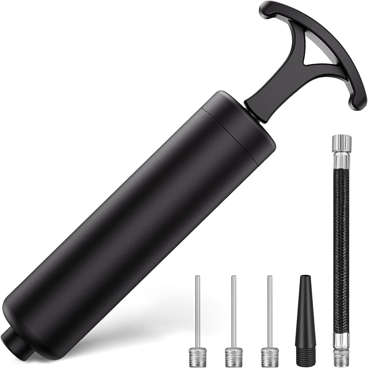 Ball Pump with 3 Needles, Extension Hose, Hand Pump Kit F3415