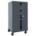 Black Metal Storage Cabinet T391