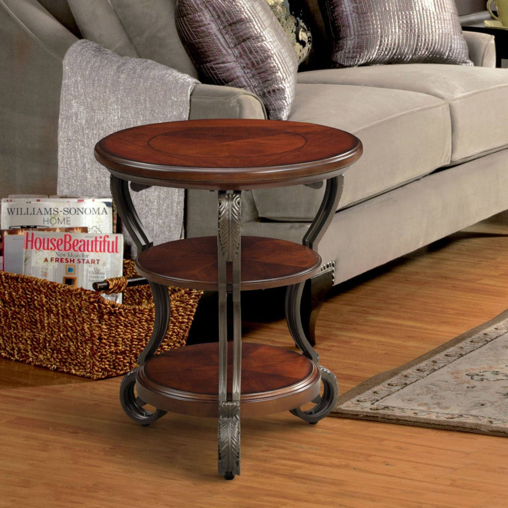Cherry Solid Wood Side Table H315