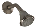 Brushed Nickel 3 Function Shower Head with Arm and Flange V83289