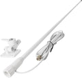 VHF Marine Antenna Waterproof 3DBI 43.3inch Fiberglass N731