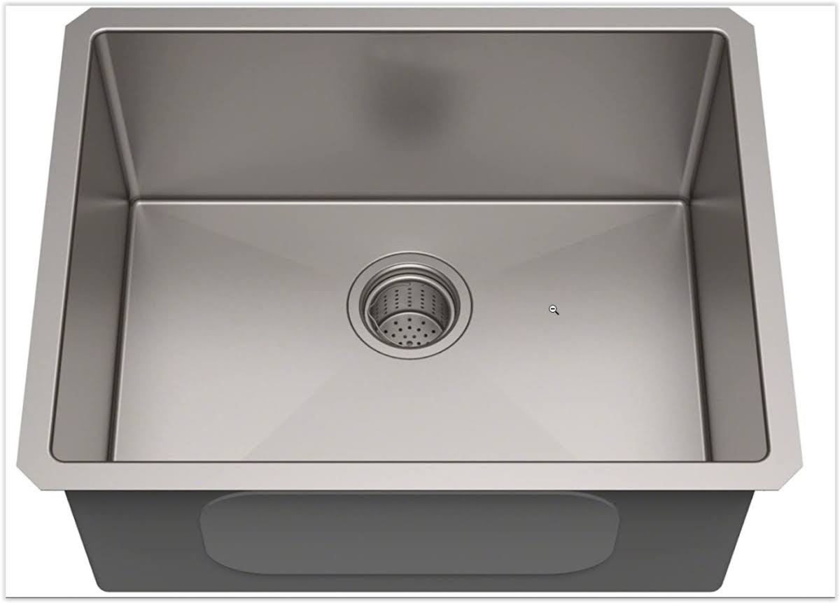 Brushed Nickel Laundry Sink F8564