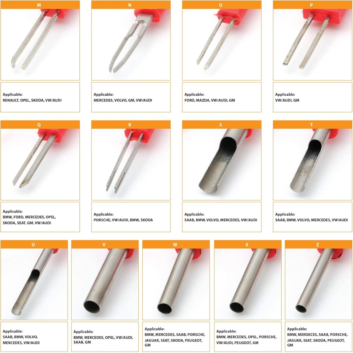 25 Piece Terminal Removal and Release Kit F712