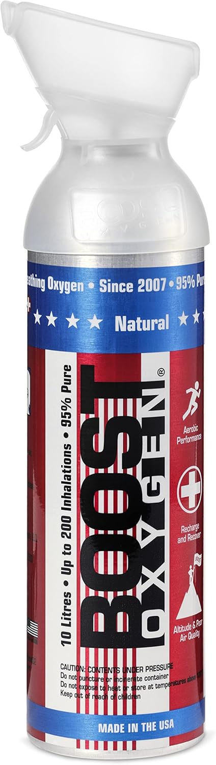 3 Pack 10-Liter Portable Canned Oxygen Canister Q930