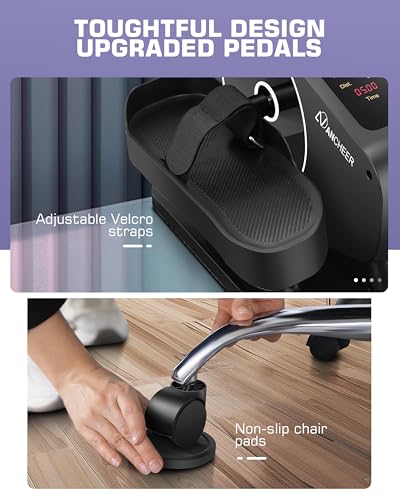 Under Desk Elliptical Machine with Resistance/Speed Dual Mode N90594