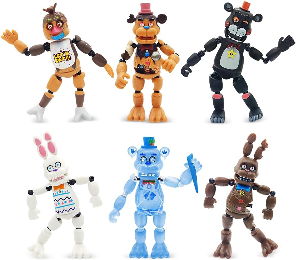 6 PCS 5.5 Inches Action Figures Set V561