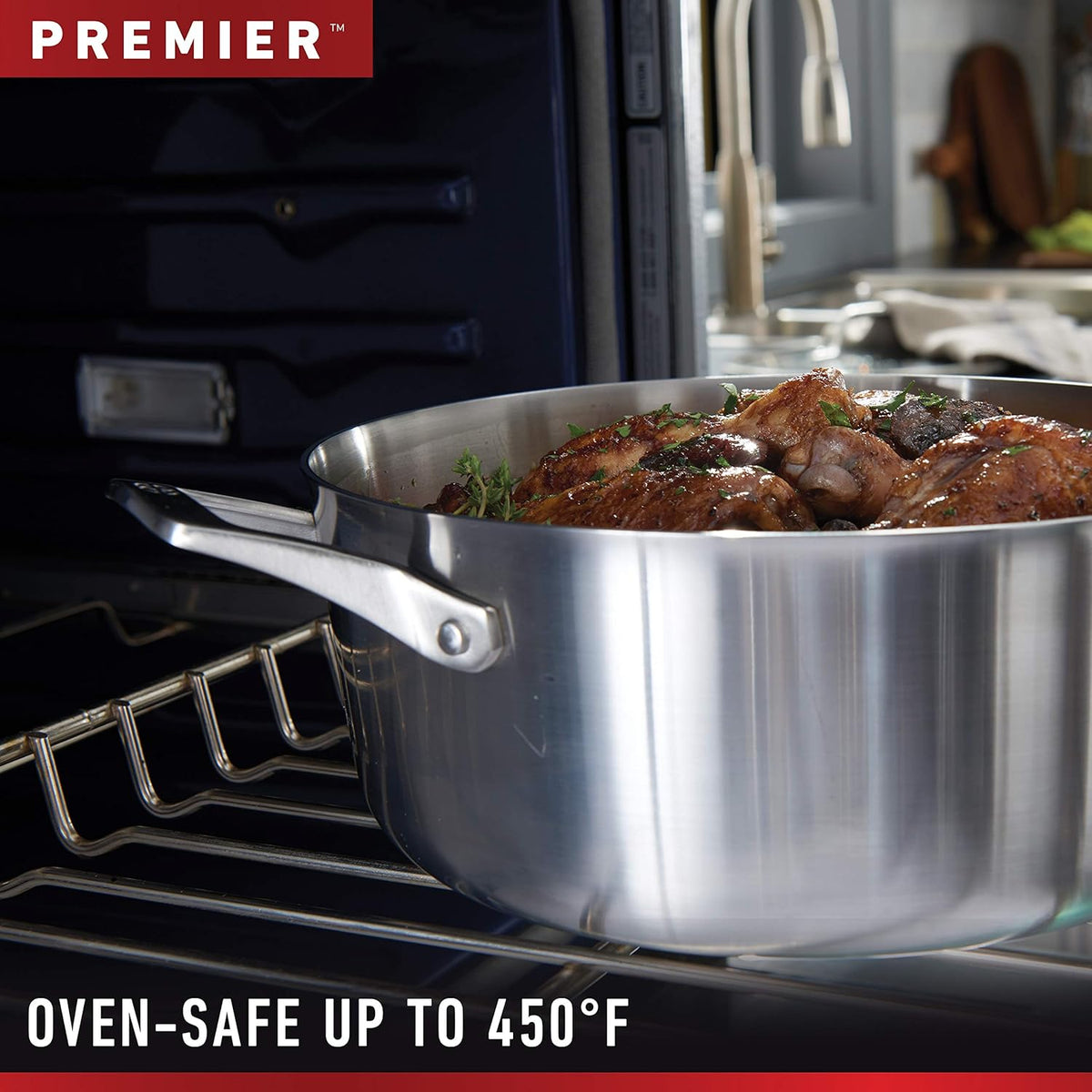 1.5-Quart Stainless Steel Sauce Pan with Cover N617