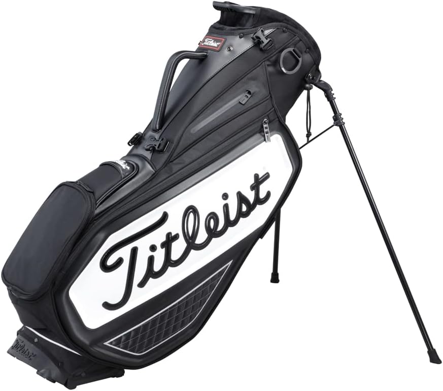 Black/White Stand Bag Y367237