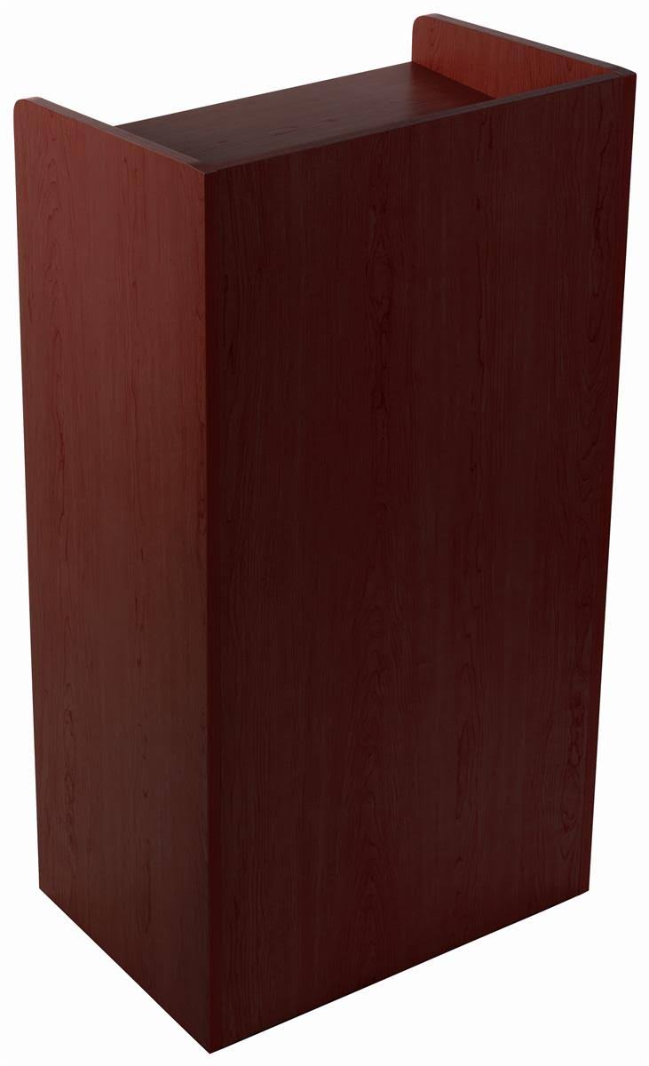 Hostess Counter with 4 Hidden Casters & Adjustable Shelf X632