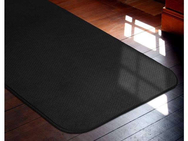 Skid-Resistant Carpet Runner - Black - 14 ft. x 36 in. J377