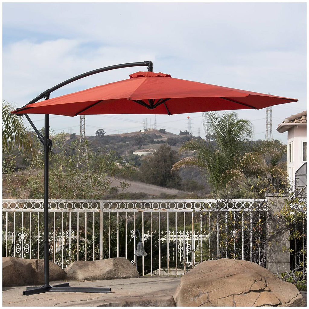 Orange Cantilever Umbrella J353876