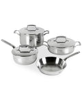 Stainless Steel Tri-Ply 7-Pc Cookware Set O95347