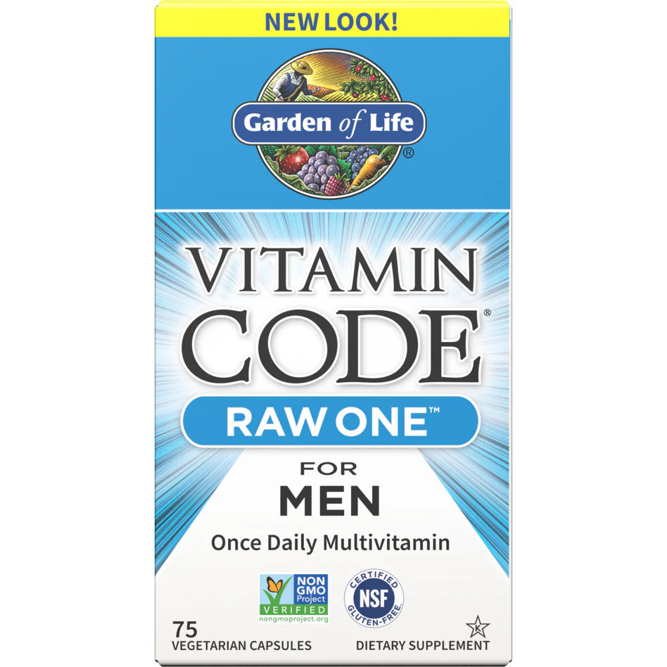 Vitamin Code Raw One for Men 75 vegcaps N528