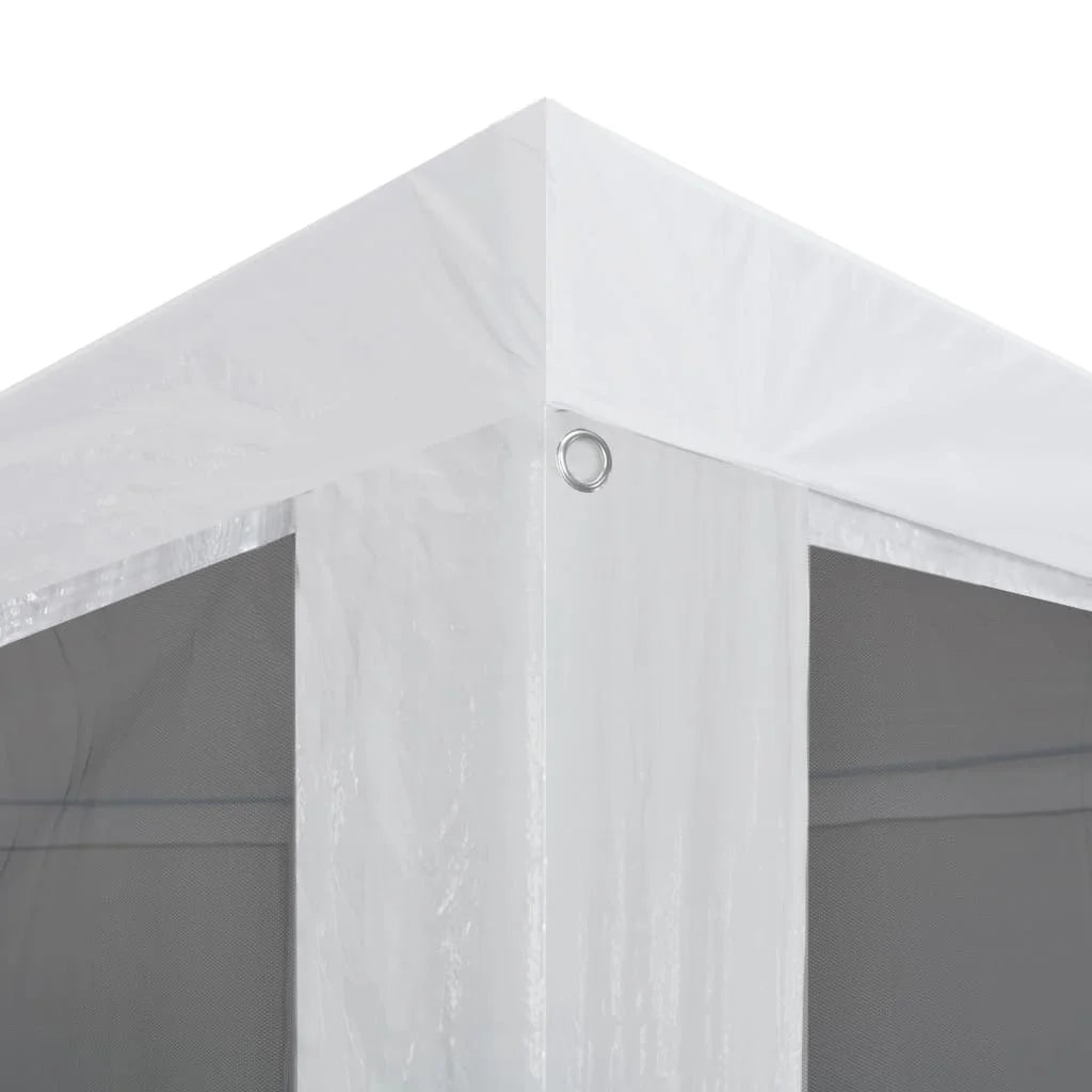 Party Tent with 4 Mesh Sidewalls D4389