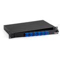 Black 1U 12 Ports Fiber Patch Panel Z2439