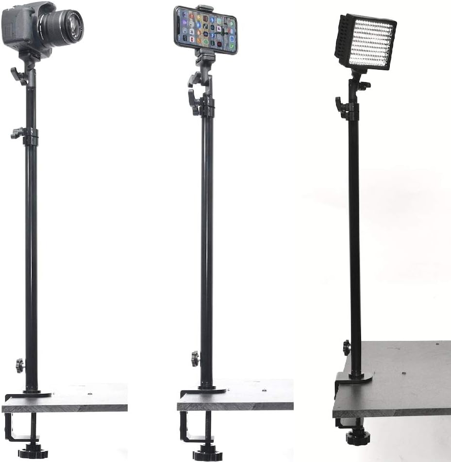Multi Mount Desktop Overhead Video Webcam Stand Holder Rig G3758