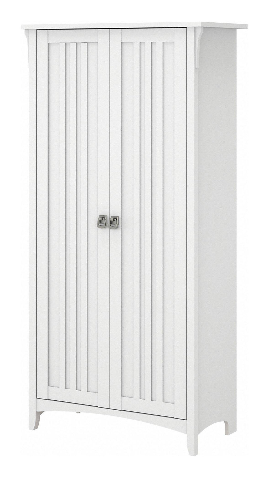 White Kitchen Pantry Cabinet with Doors K6300