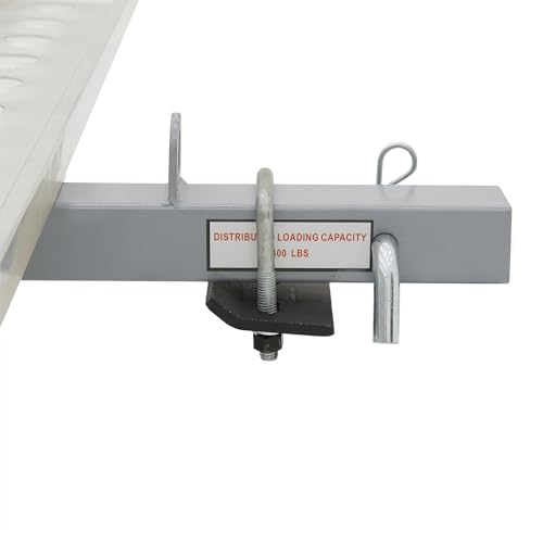 Lightweight Aluminum Motorcycle Hitch Carrier with Loading Ramp H9485