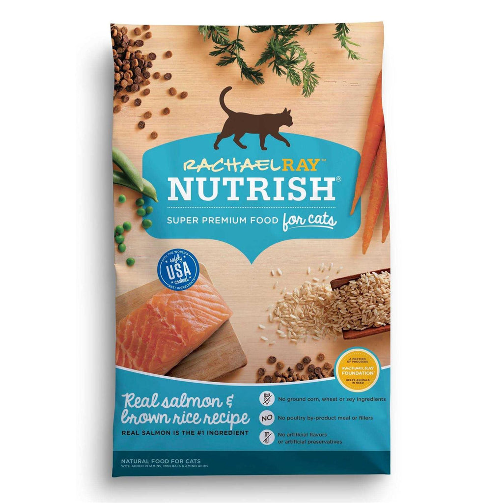 Salmon & Brown Rice Recipe Dry Cat Food H660