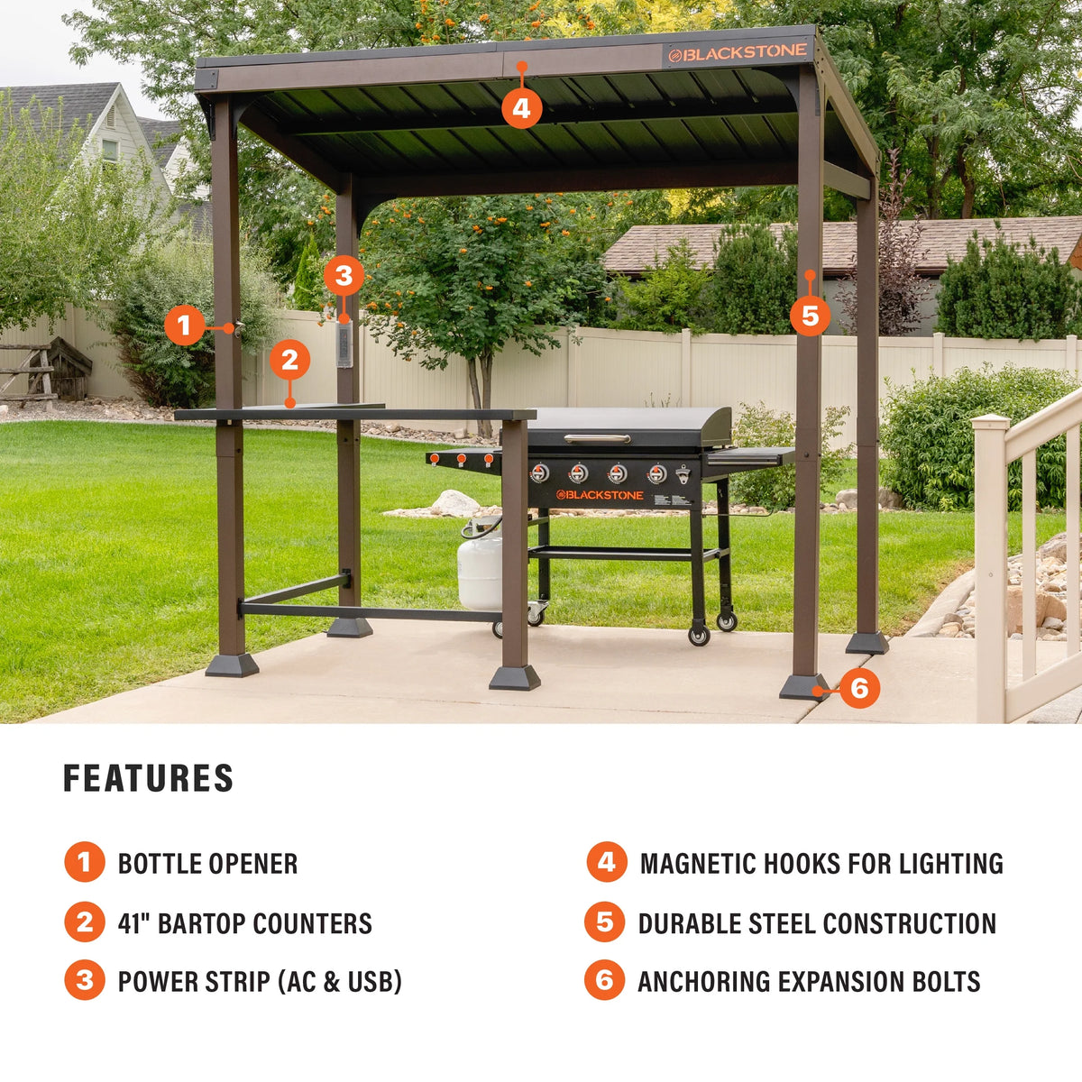 Blackstone 5' x 8' Grill Gazebo U76196