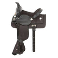 Black Synthetic Pony Saddle 10 in. X61511