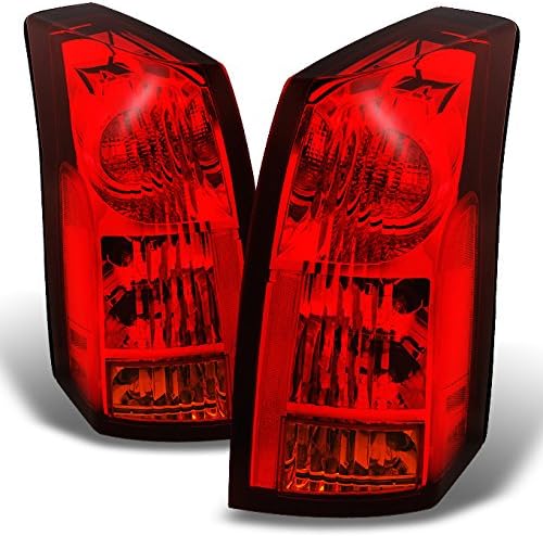 Red Clear Rear Tail Light Replacement R4668