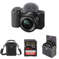 Black APS-C Mirrorless Camera with 16-50mm Lens P876