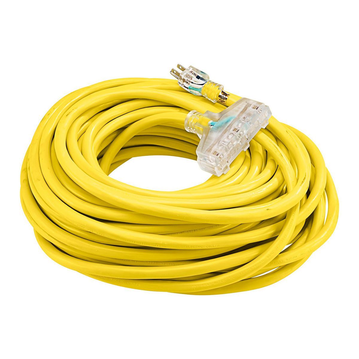 100 ft. 10/3 Gauge Triple-Tap Extension Cord I311