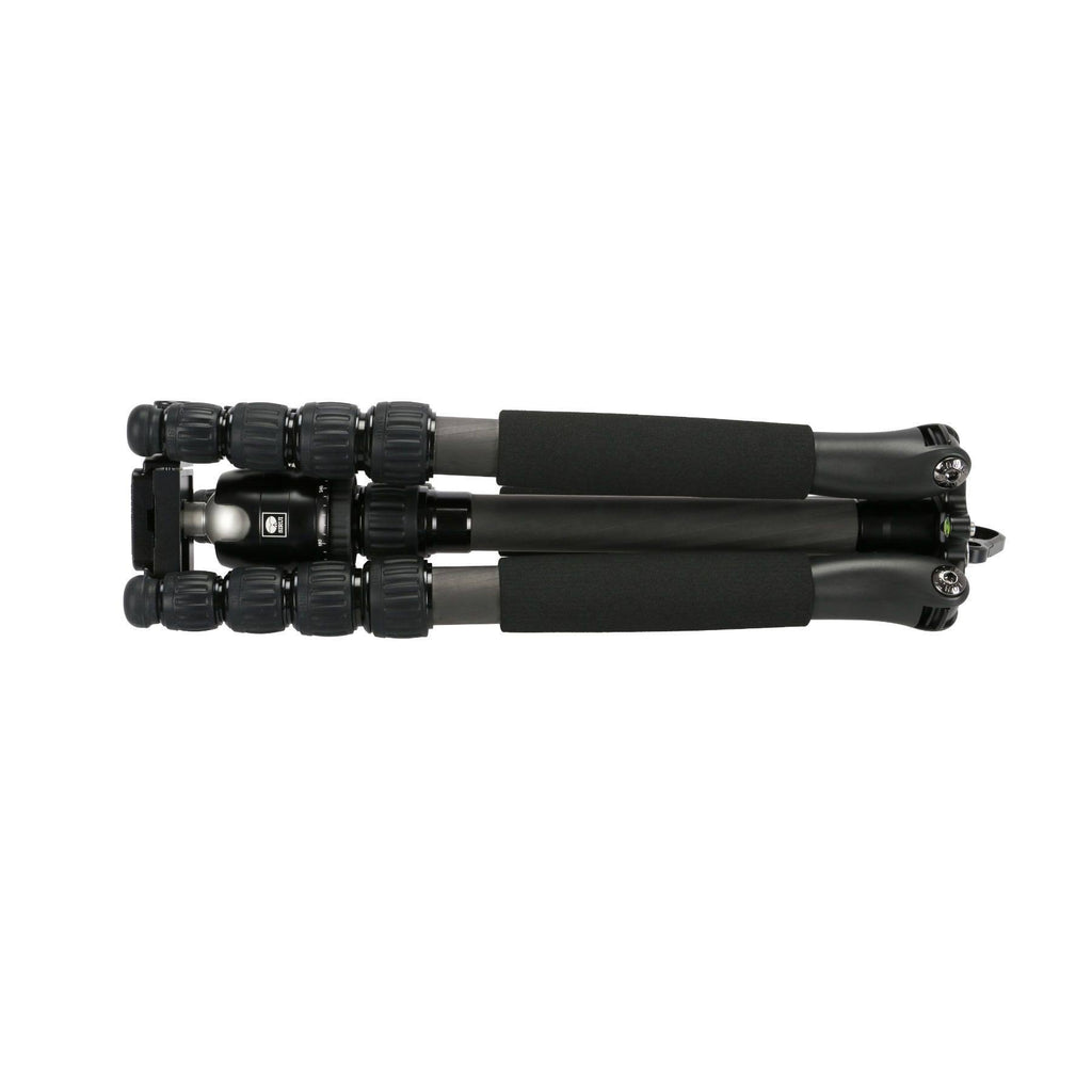 Black Carbon Fiber Travel Tripod with Ball Head F99000