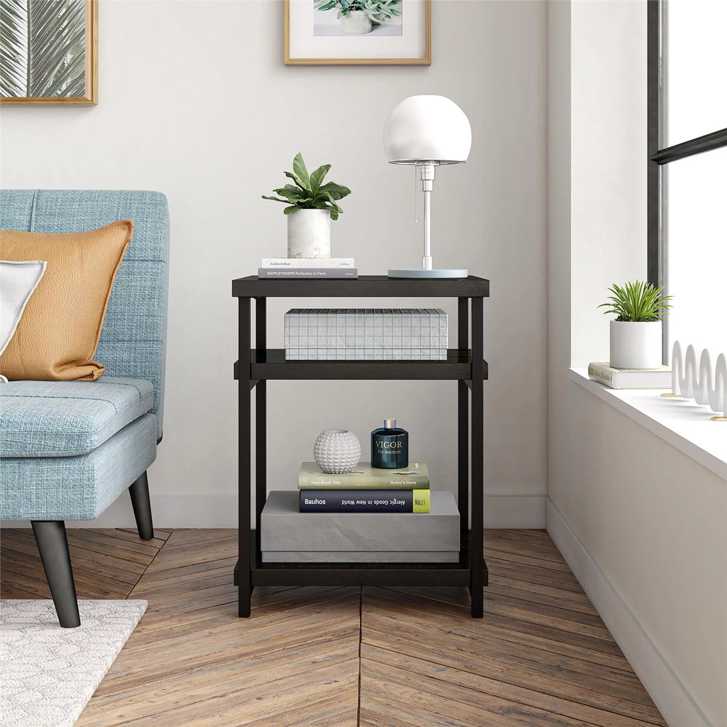 Brown Oak End Table I513