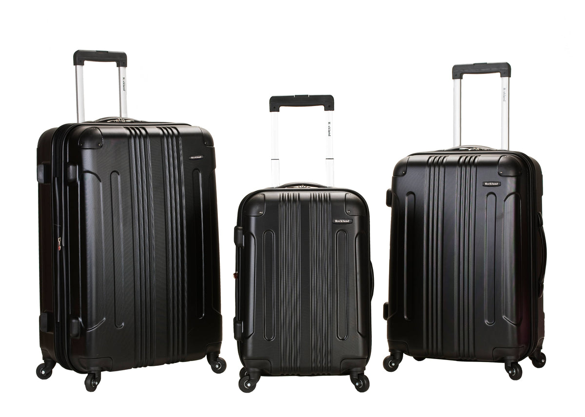 Black 3 Piece ABS Upright Set E23748