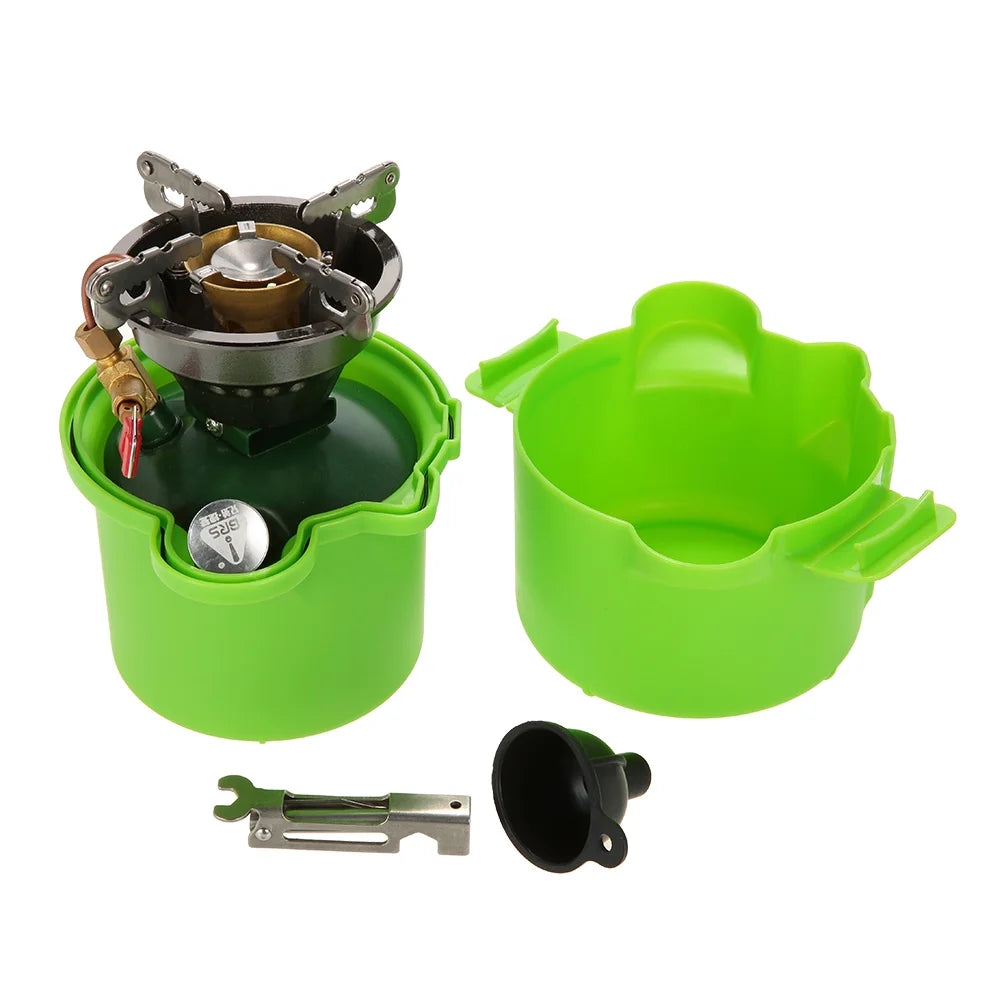 Portable Gasoline-burning Camping Furnace Cooker I620