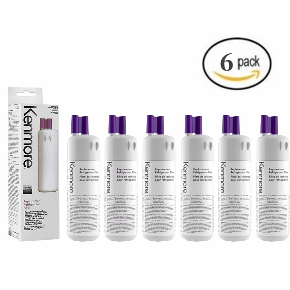 6 Pack Refrigerator Water Filter Q2281