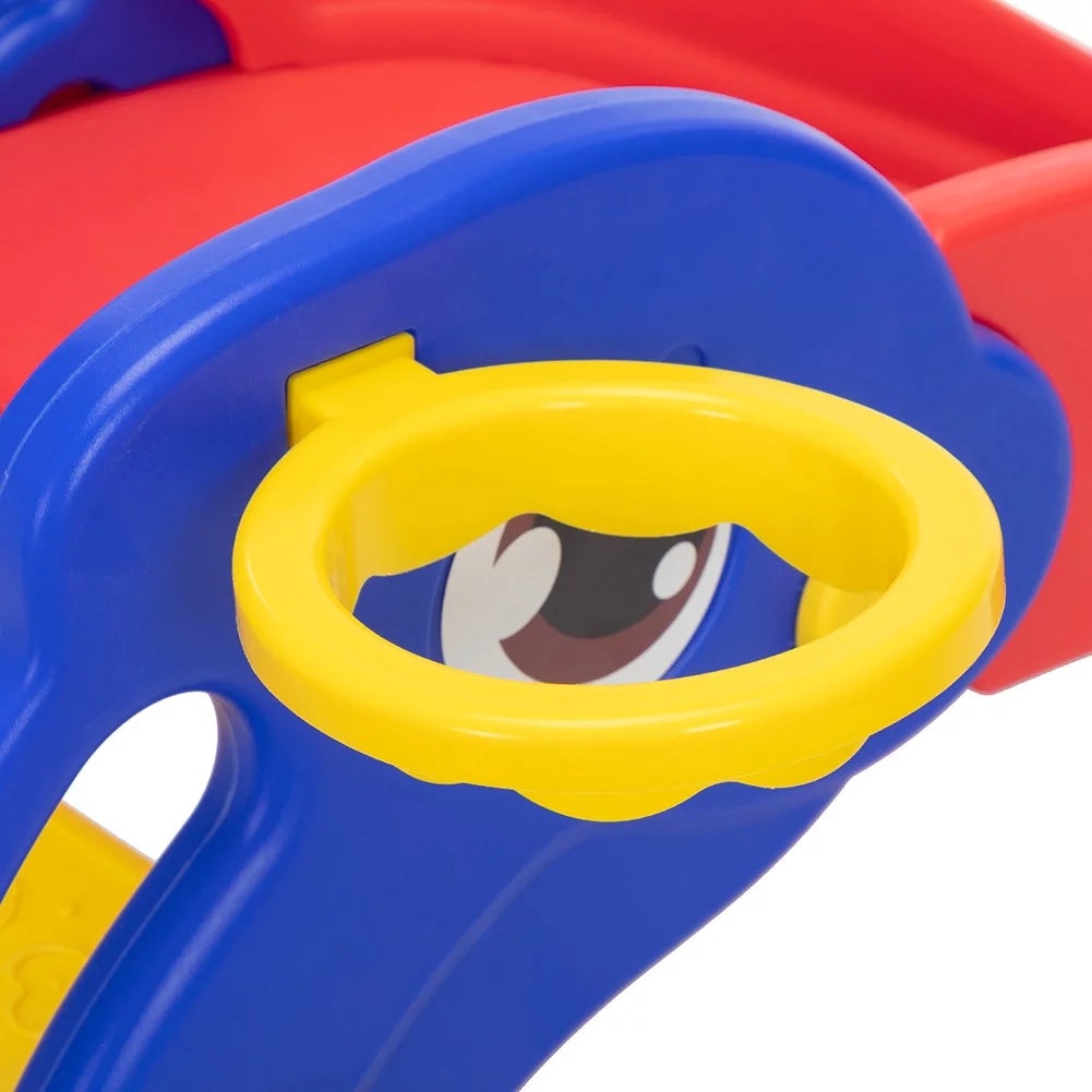 Toddler Slide with Basketball Hoop, Ball and Ladder B81729