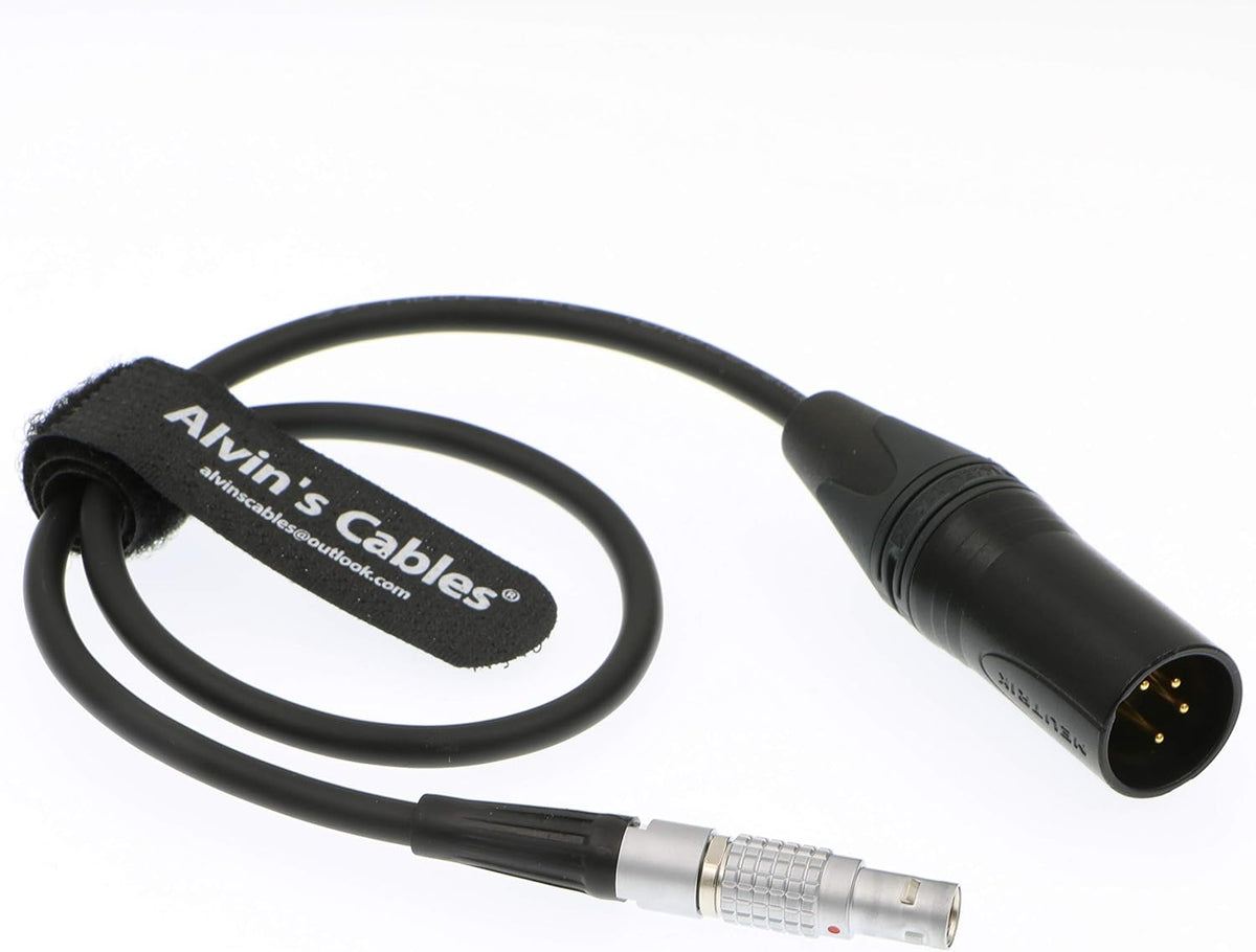 XLR 4 Pin Male to 2 Pin Male Cable, Pack of 2 Z315834