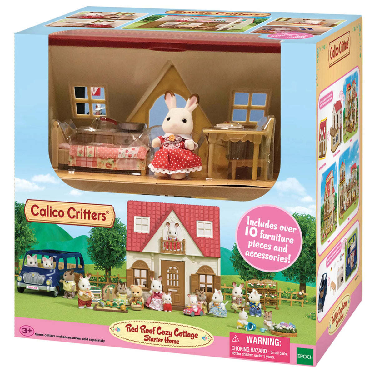 Dollhouse Playset with Figure, Furniture and Accessories W307