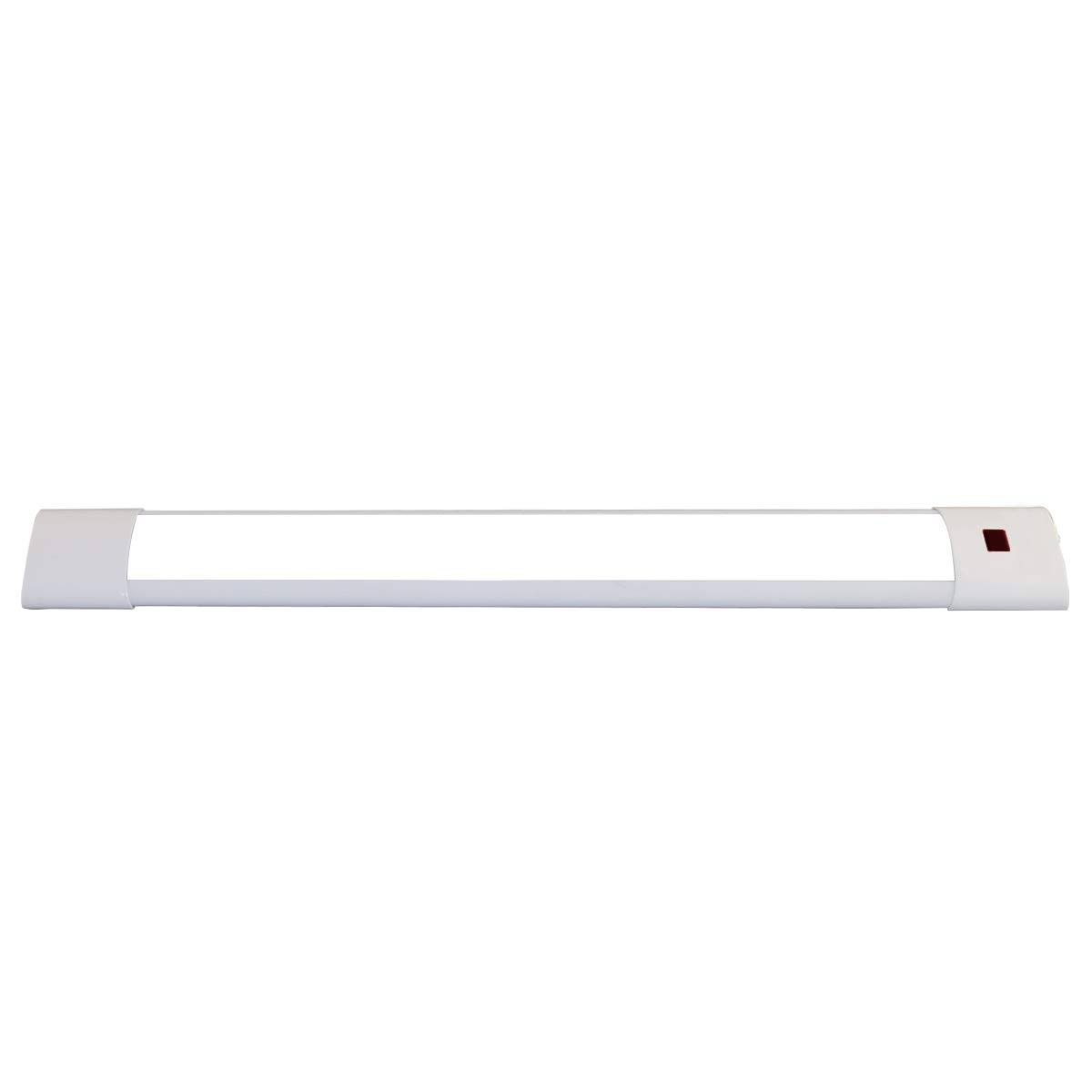 Integrated LED Under Cabinet Light, Motion Sensor, Dimmable, 18 in, White A17948