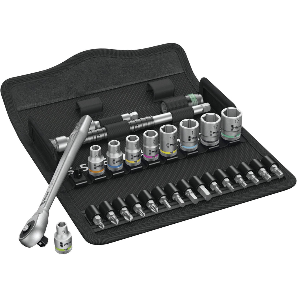 1/4x22 Drive Metric Metal Ratchet Set E917