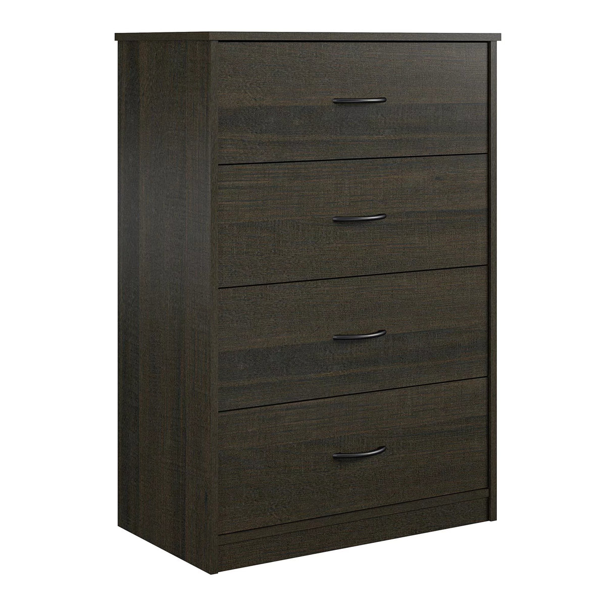 Black Oak 4 Drawer Dresser O17028