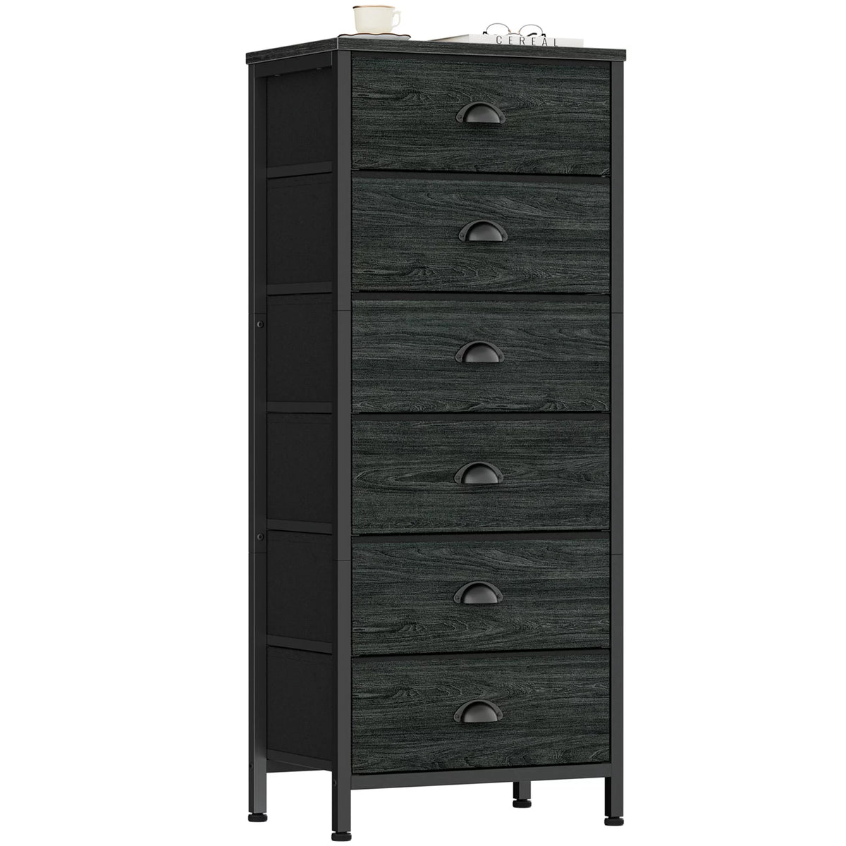 5 Drawer Fabric Dresser Y72403