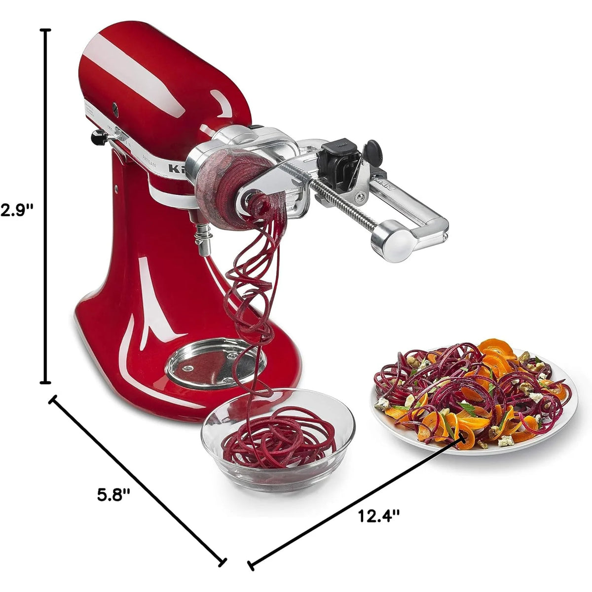 7 Blade Spiralizer Plus with Peel, Core and Slice Z8940