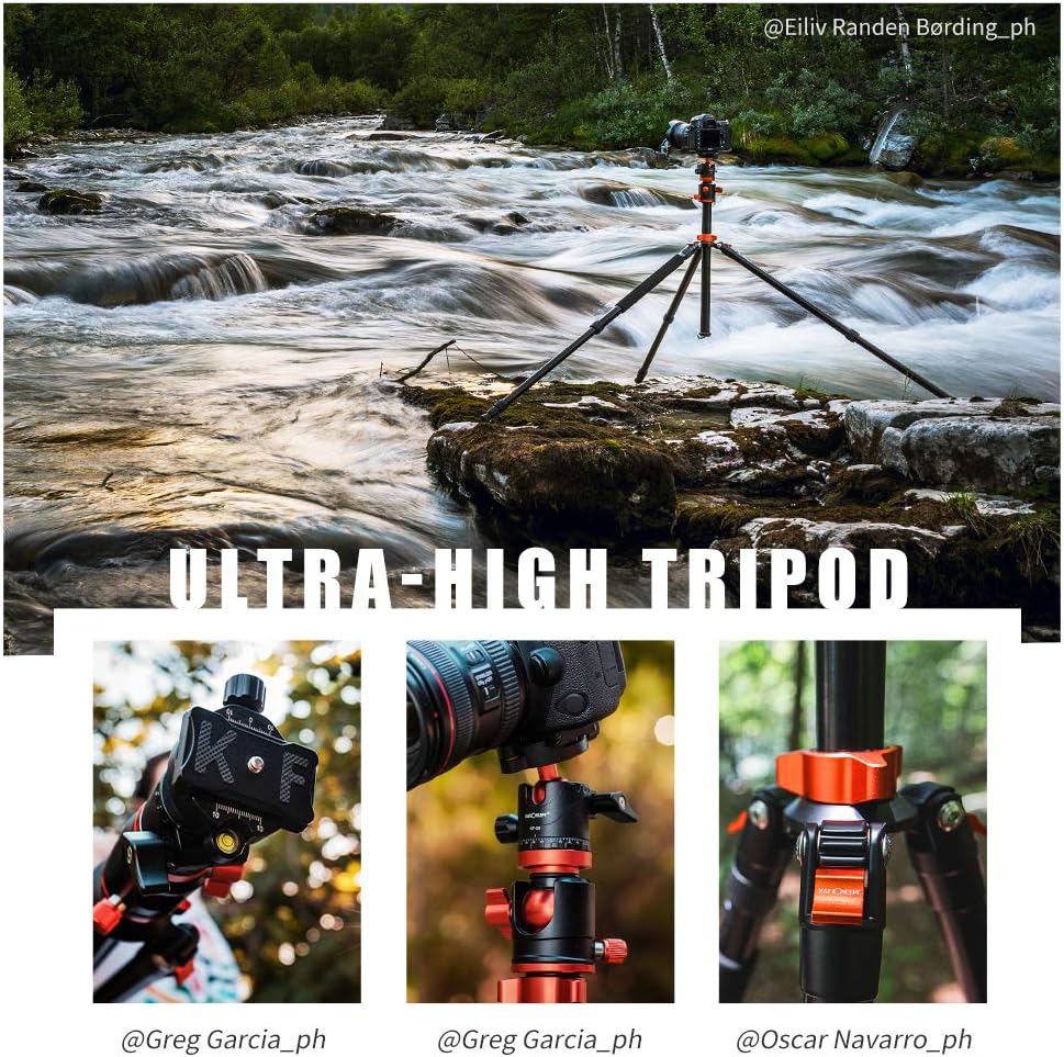 94 Inch 4 Section Aluminium Camera Tripod with 360 Degree Ball Head Quick Release Plate C8399