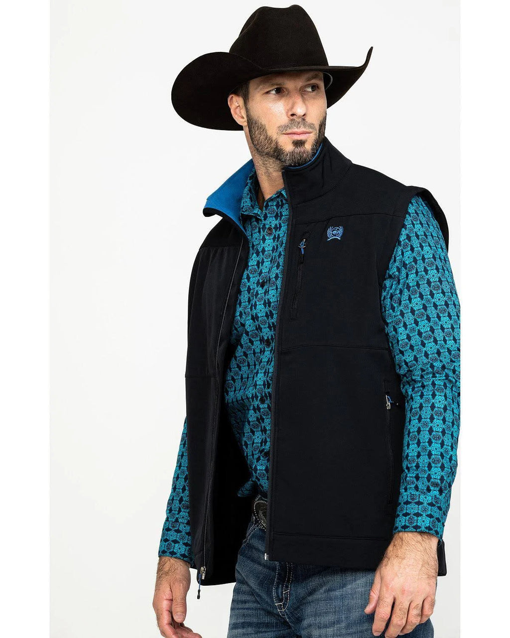 Men's Concealed Carry Bonded Vest G5768